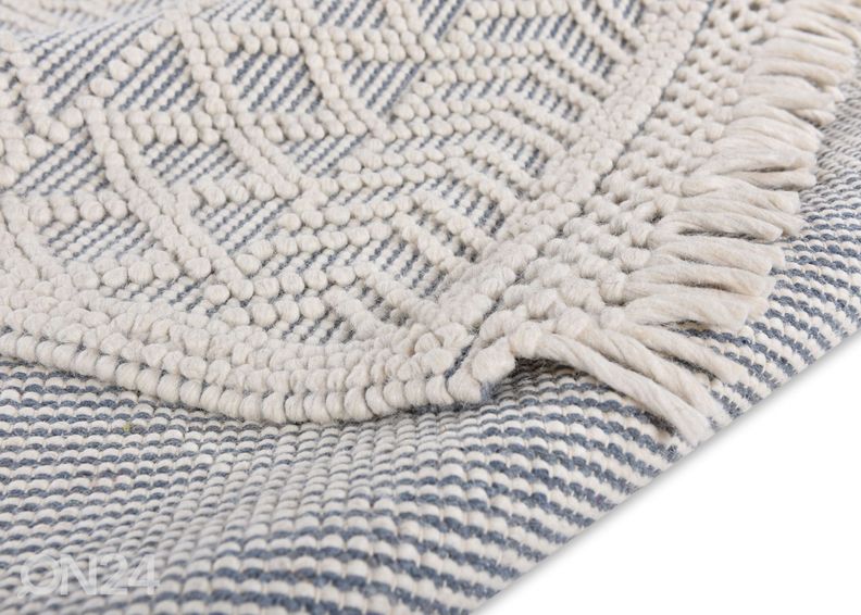 Ковер Tom Tailor Coloured Macrame, 160x230 см синий увеличить