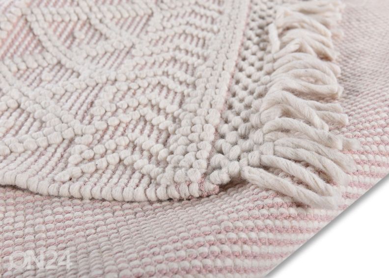 Ковер Tom Tailor Coloured Macrame, 65x135 см розовый увеличить