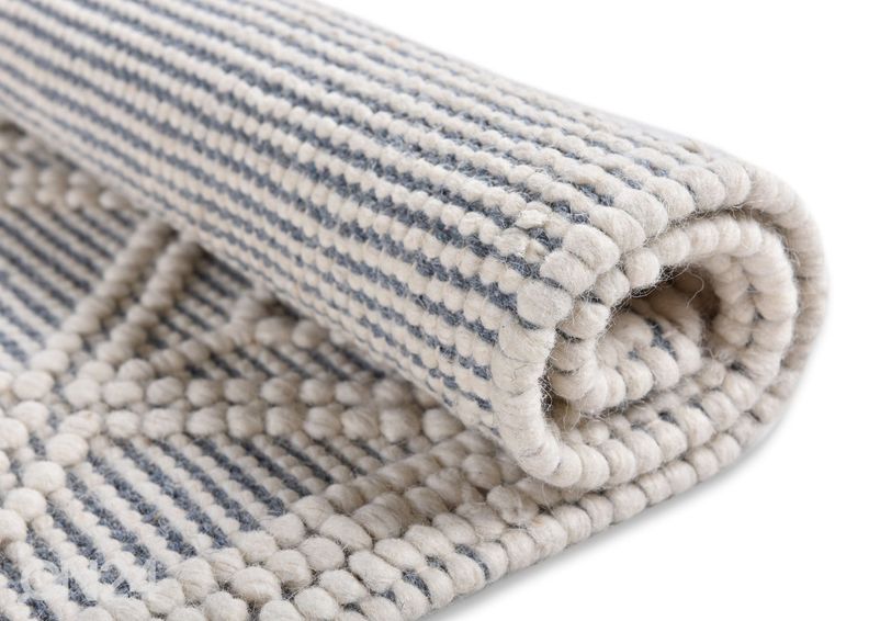 Ковер Tom Tailor Coloured Macrame, 65x135 см синий увеличить