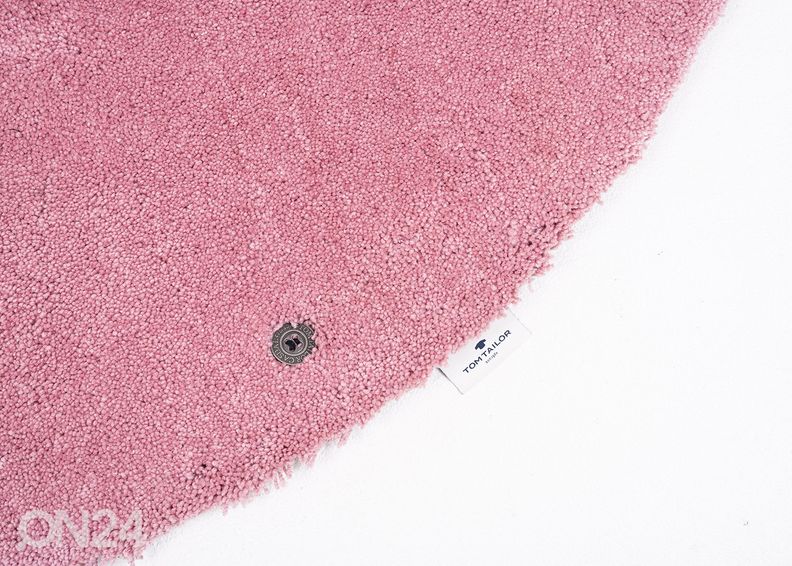 Ковер Tom Tailor Cozy Ø140 см, розовый увеличить