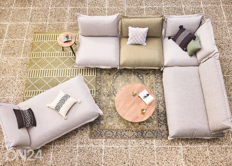 Ковер Tom Tailor Funky Outdoor Geometric, 160x235 см зеленый увеличить