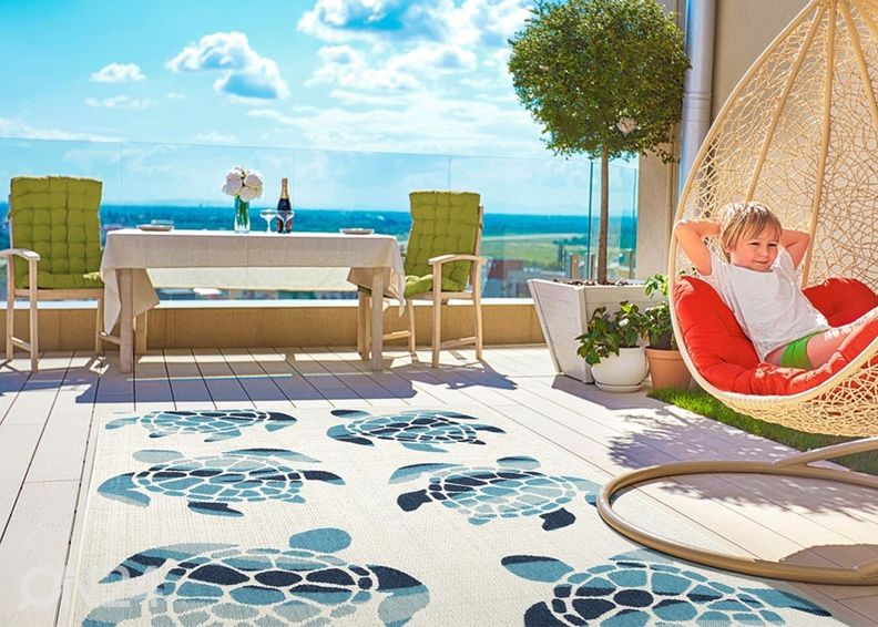 Ковер Turtles Blue 160x230 cm увеличить