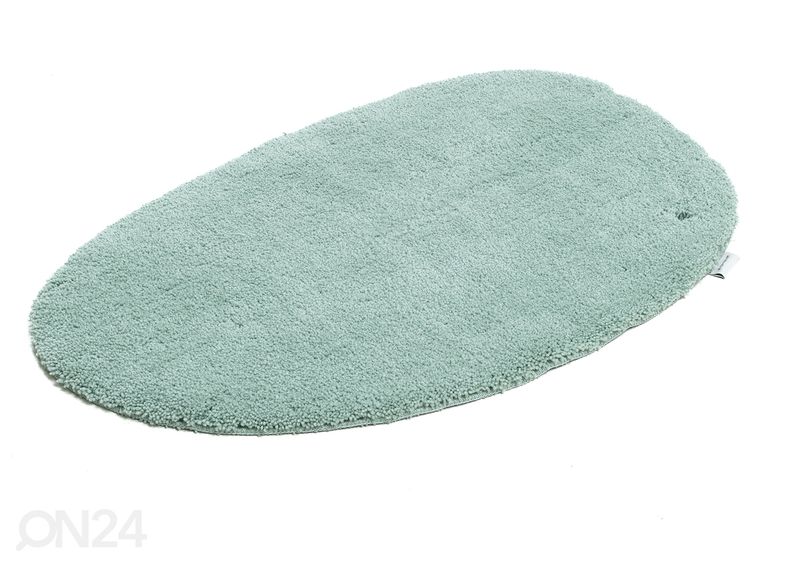 Коврик для ванной Tom Tailor Cosy Bath Uni Pebble 60x100 см, мятно-зеленый увеличить
