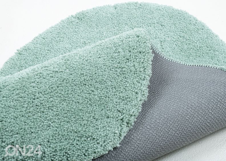 Коврик для ванной Tom Tailor Cosy Bath Uni Pebble 60x100 см, мятно-зеленый увеличить