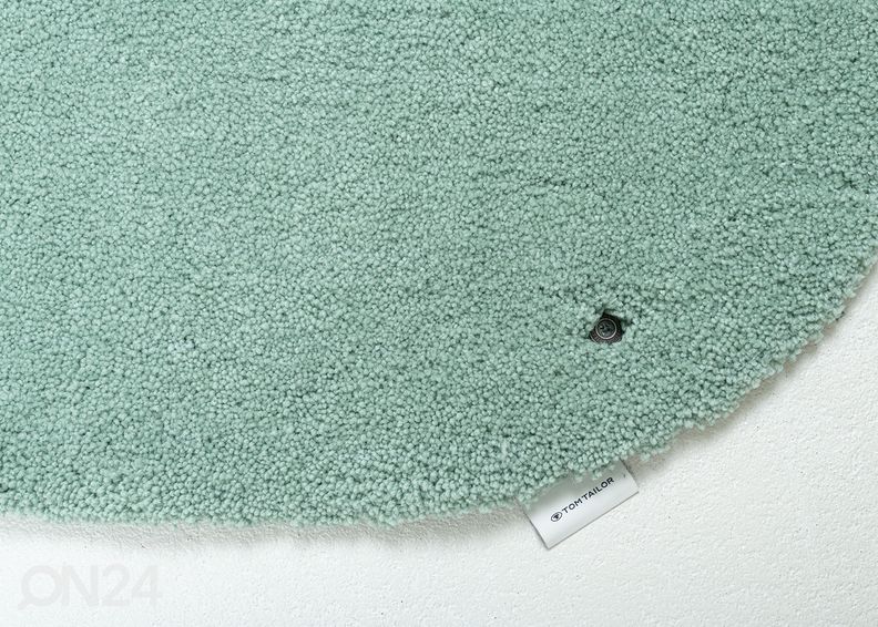 Коврик для ванной Tom Tailor Cosy Bath Uni Pebble 60x100 см, мятно-зеленый увеличить