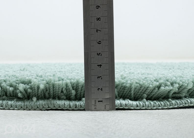 Коврик для ванной Tom Tailor Cozy Bath Uni Ø60 см, мятно-зеленый увеличить