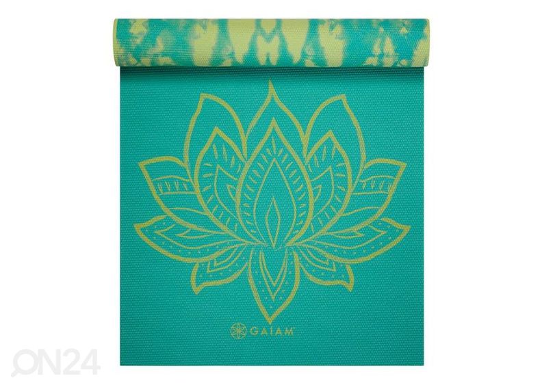 Коврик для йоги GAIAM 6 мм, двусторонний увеличить