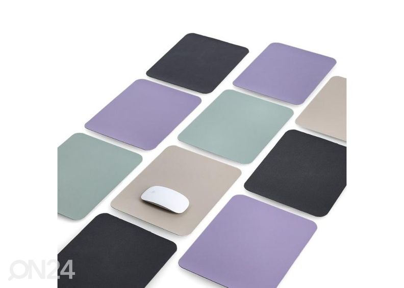 Коврик для мыши, искусственная кожа, кремовый увеличить