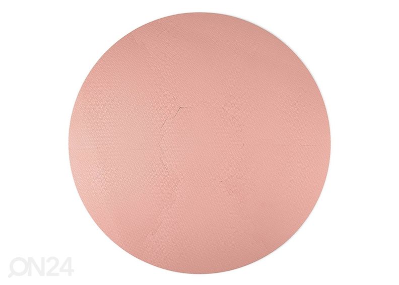 Коврик-пазл круглый, розовый увеличить