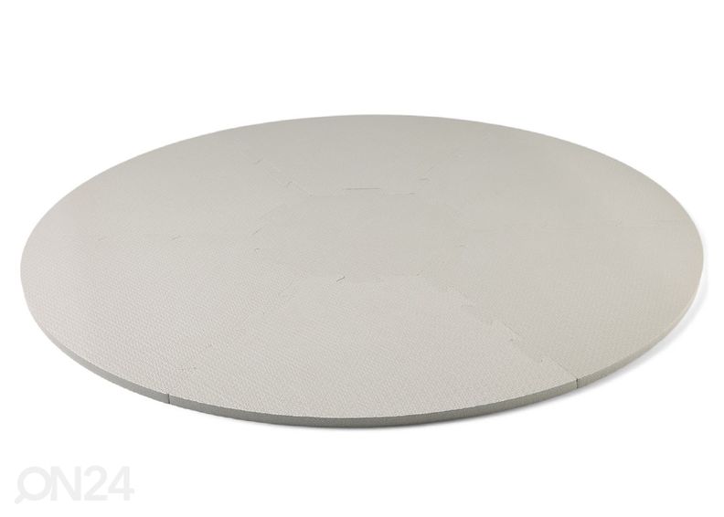 Коврик-пазл круглый, серый увеличить