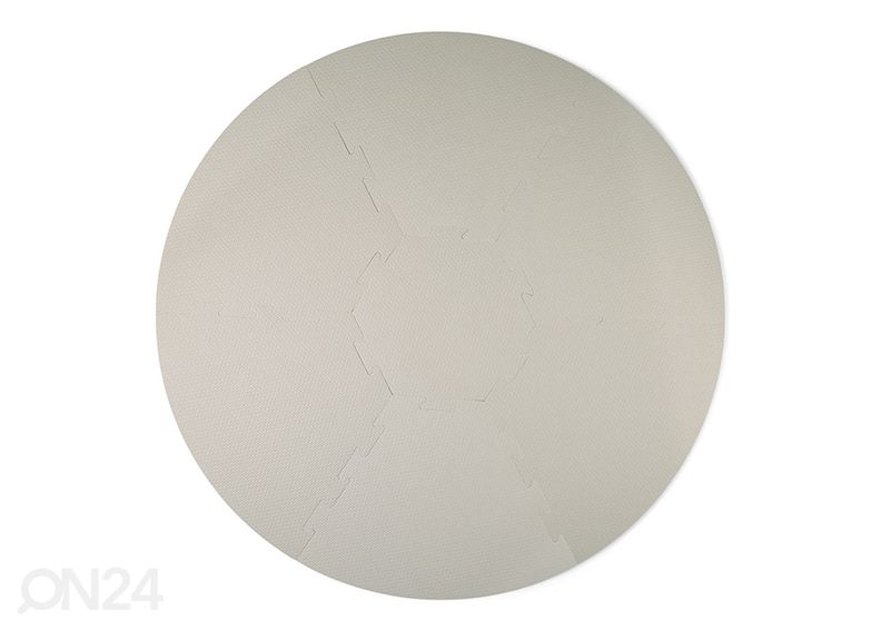 Коврик-пазл круглый, серый увеличить