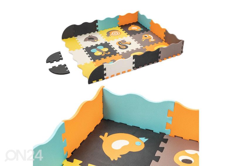 Коврик-пазл 25 шт 114x114 см увеличить