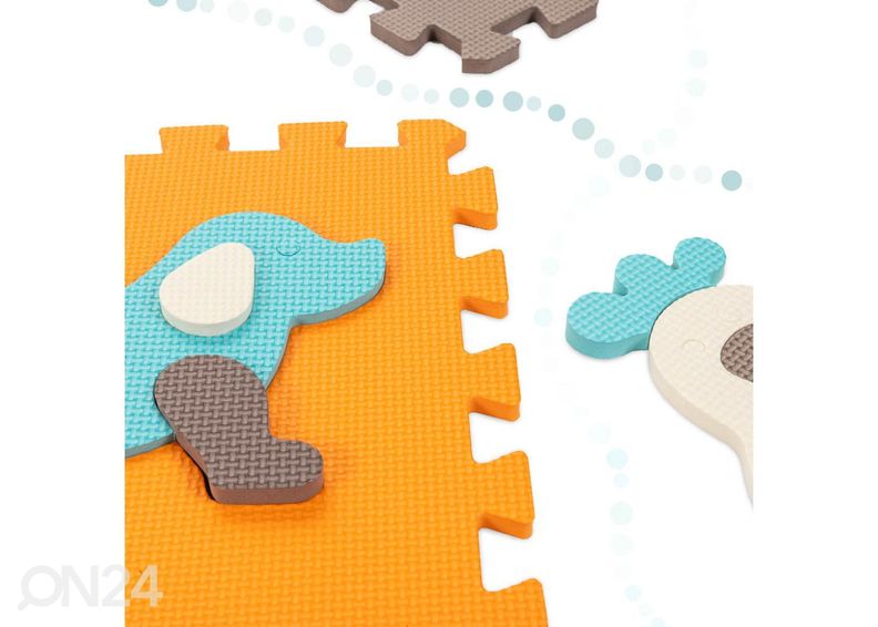 Коврик-пазл 25 шт 114x114 см увеличить