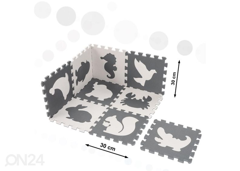 Коврик-пазл 9 шт 85х85 см увеличить