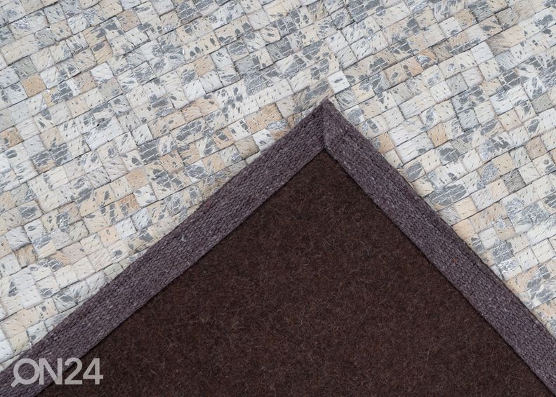 Ковeр из натуральной кожи 120x170 cm увеличить