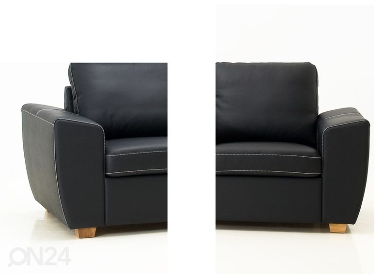 Кожаный угловой диван Helene увеличить