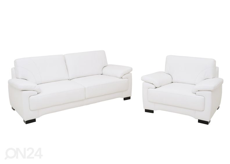 Кожаный 2,5-местный диван Adria увеличить