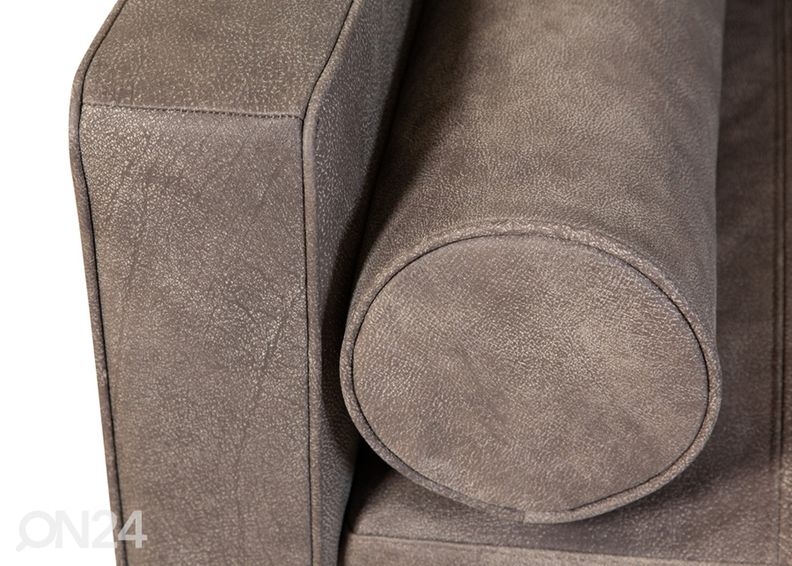 Кожаный 3-местный диван Cognac увеличить