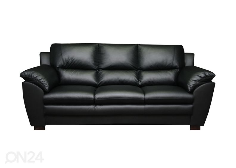 Кожаный 3-местный диван Emma увеличить