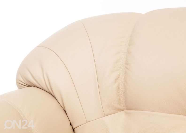 Кожаный 3-местный диван Rosa увеличить