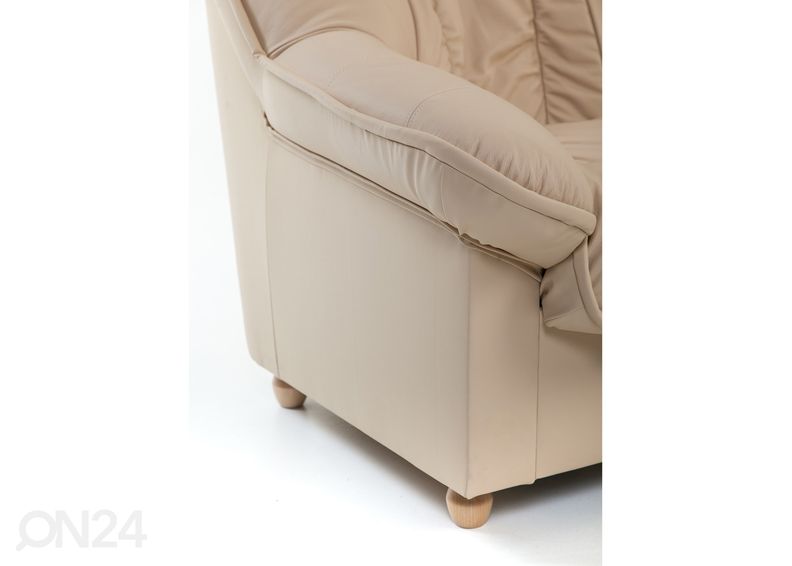 Кожаный 3-местный диван Spencer увеличить