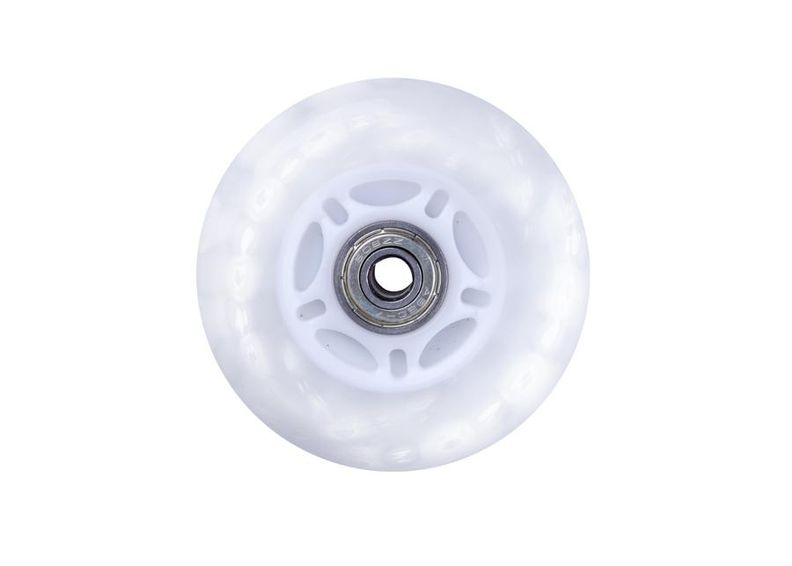 Колесо с подсветкой для роликовых коньков PU 72x24mm ABEC 5 увеличить