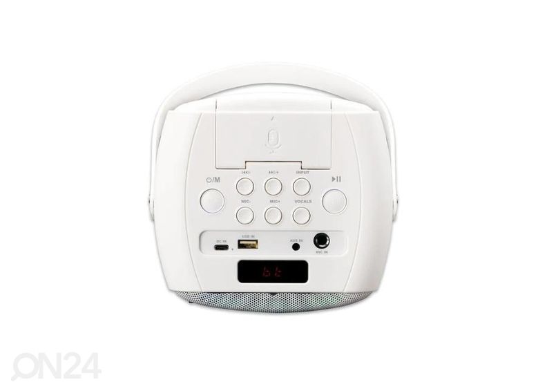Колонка для караоке Lenco BTC060WH, белая увеличить