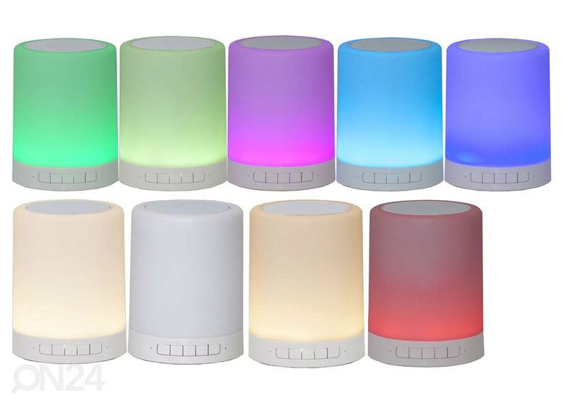 Колонка + LED лампа с сенсорным экраном увеличить