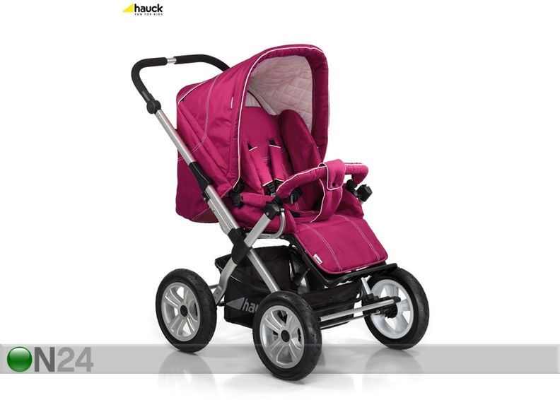 Коляска Hauck Boston Air с люлькой (plum) увеличить