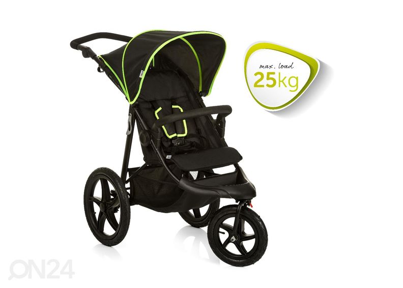 Коляска Hauck Comfort Runner черный/неоново-желтый увеличить