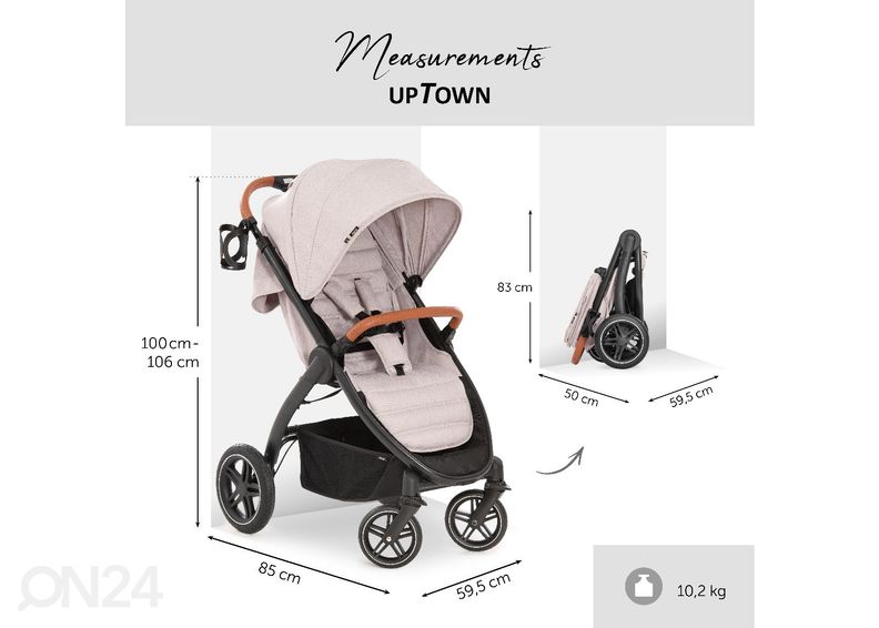 Коляска Hauck Select Uptown Melange увеличить