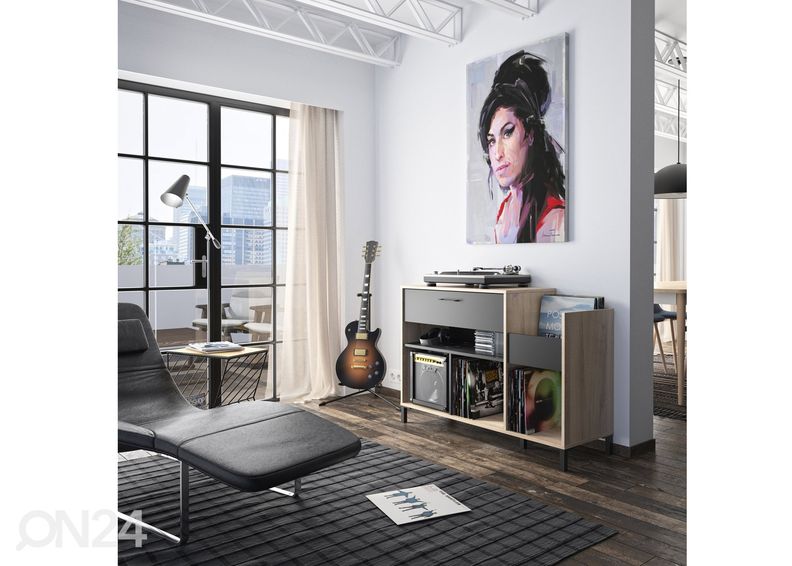 Комод / полка для виниловых пластинок Chicago увеличить