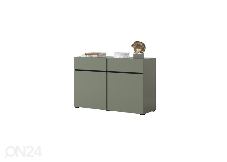 Комод 119 cm, зелёный увеличить