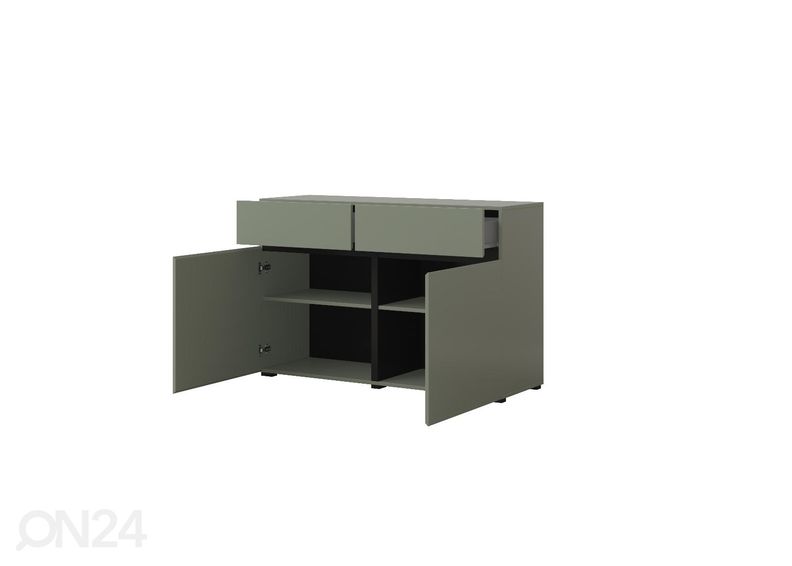 Комод 119 cm, зелёный увеличить