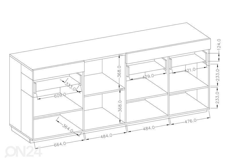 Комод увеличить