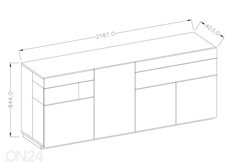 Комод увеличить