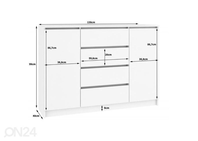 Комод увеличить