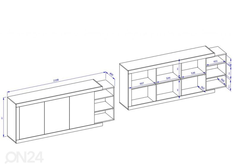 Комод увеличить