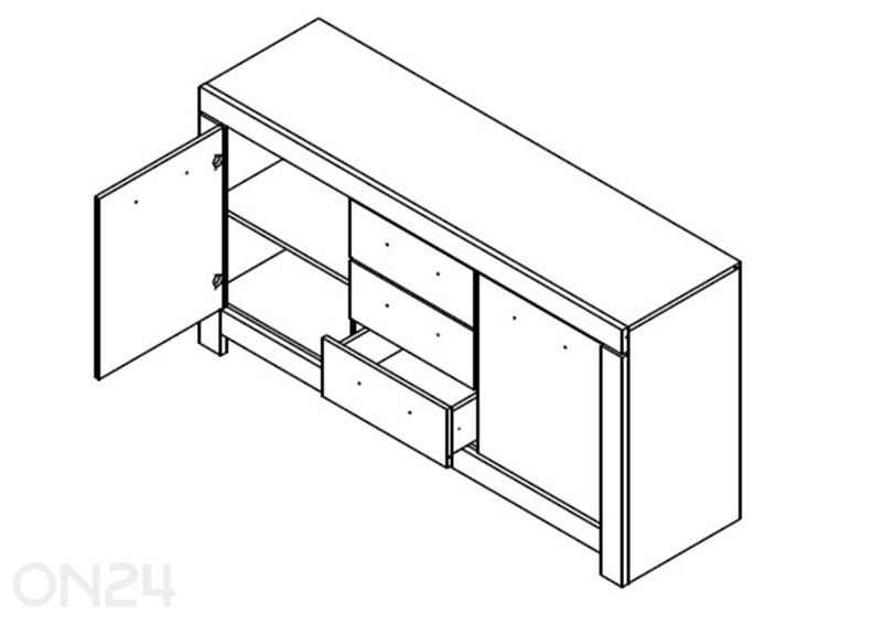 Комод Belen 160 см увеличить