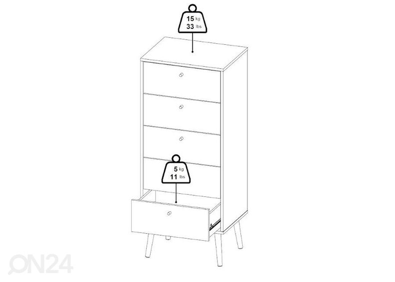 Комод Bodo 50 cm увеличить