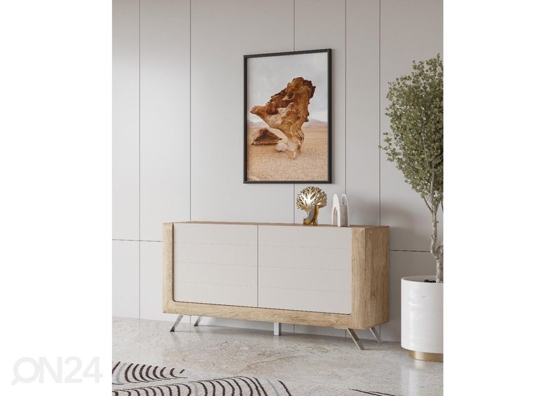 Комод Cassandra 161 cm, дуб/кашемир увеличить