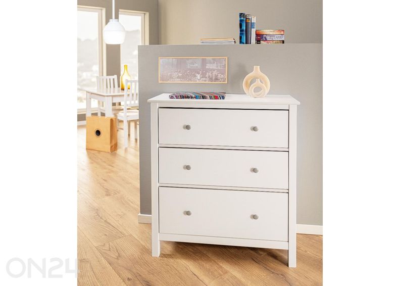 Комод Chilly Home 3, Белый увеличить