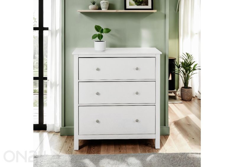 Комод Chilly Home 3, Белый увеличить