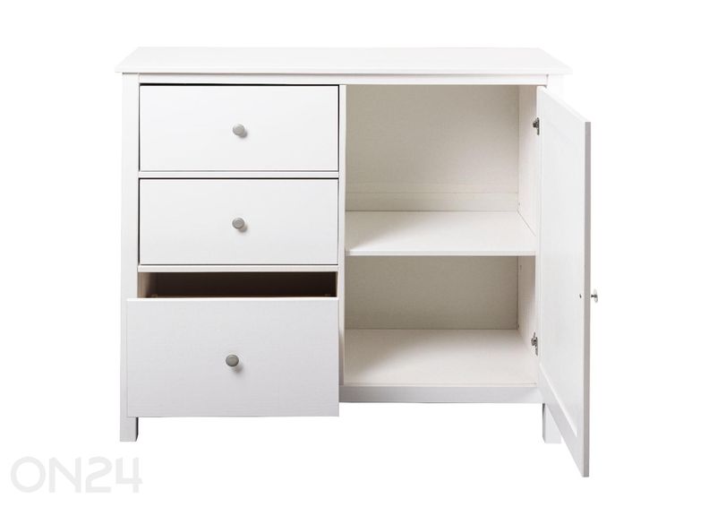Комод Chilly Home 3+1, Белый увеличить