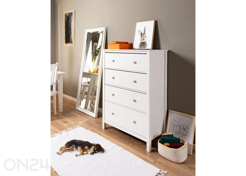 Комод Chilly Home 4, Белый увеличить
