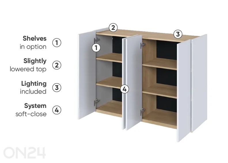 Комод Easy 125,5 см увеличить