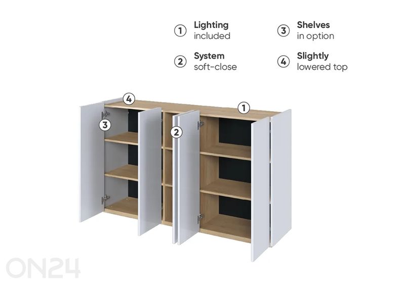 Комод Easy 156 см увеличить