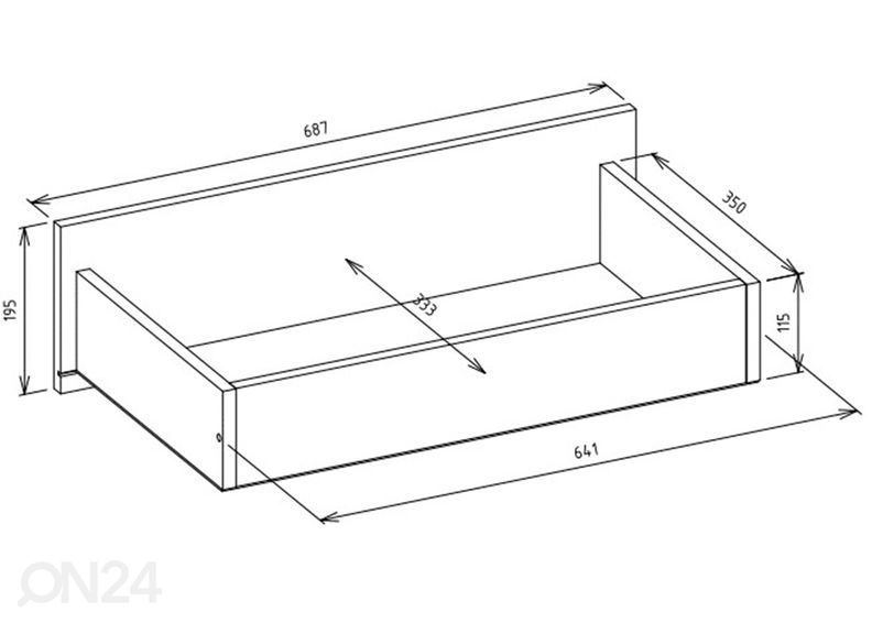 Комод Emiliy 138 см увеличить