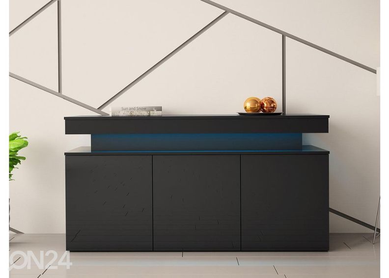 Комод Glossa 160 cm + LED увеличить