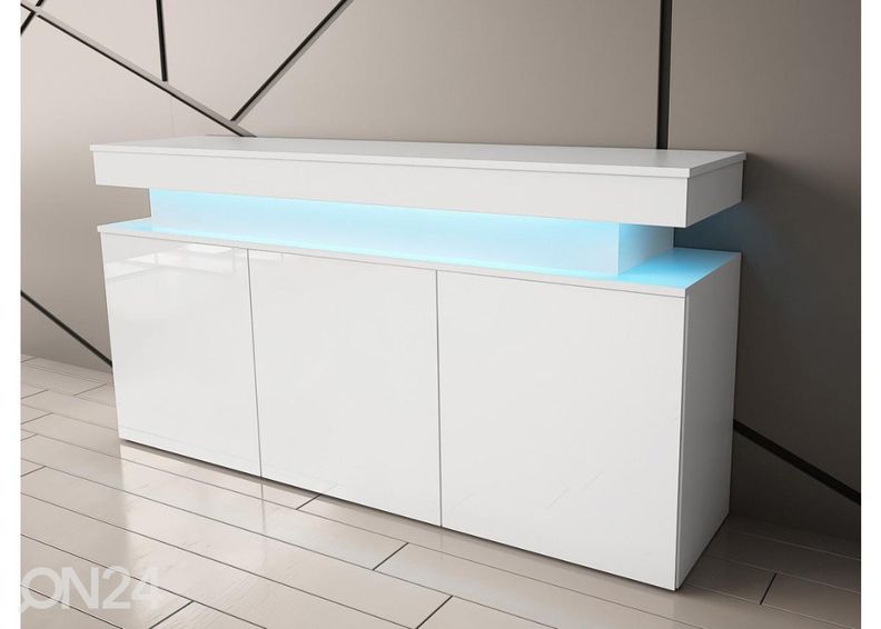 Комод Glossa 160 cm + LED увеличить